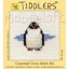 Tiddlers Mini Cross Stitch Kit - Penguin